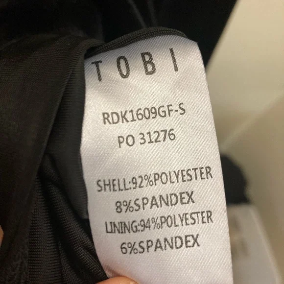 NWT Toni Velvet Mini Dress XS - Picture 6 of 9